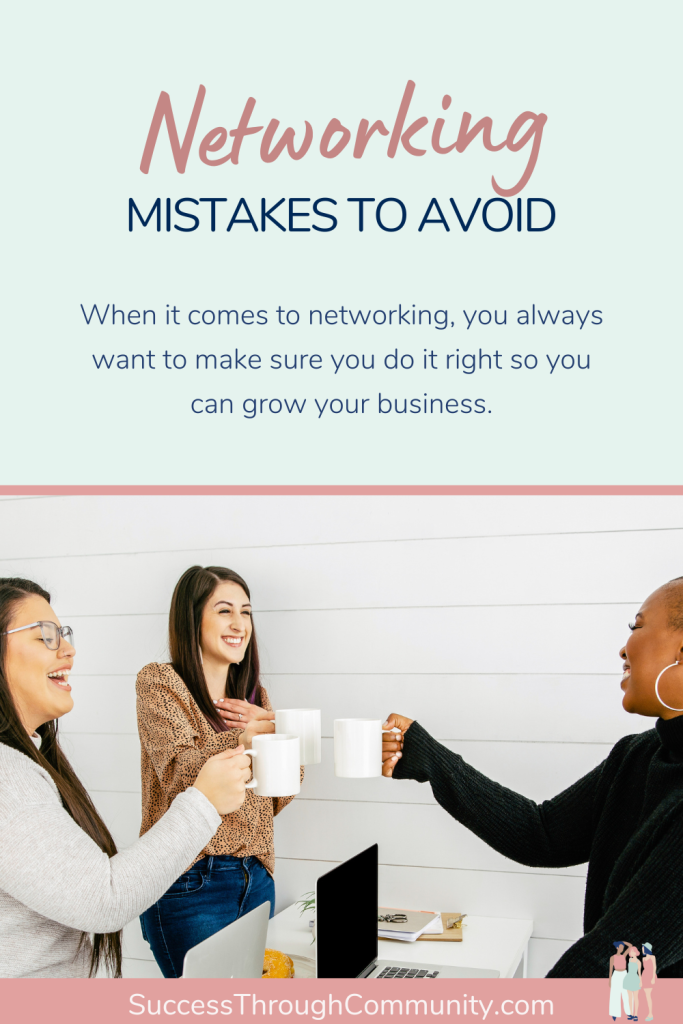 Networking mistakes to avoid. 3 Business women networking over coffee