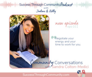 Success Through Community Podcast with Sandra Coltin-Medici