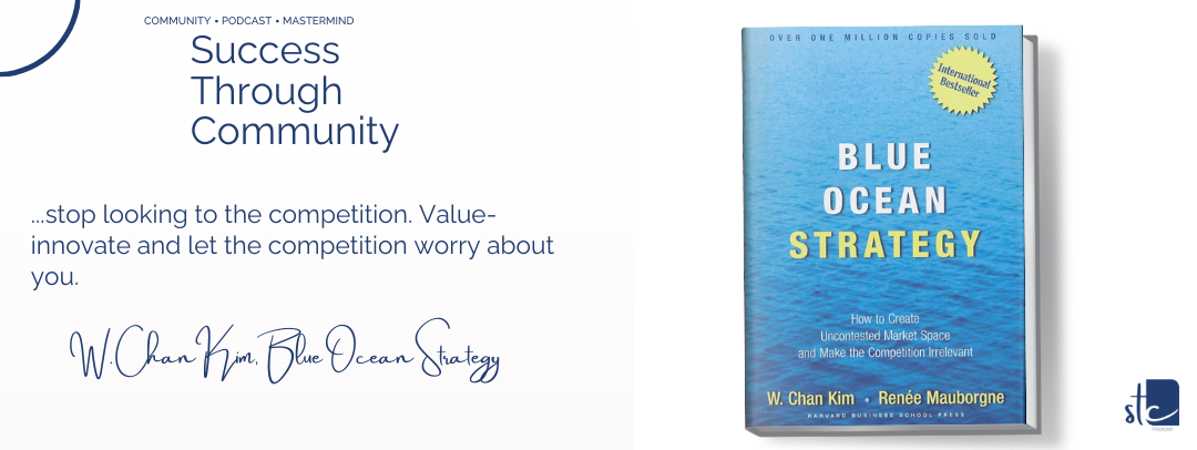 Blue Ocean Strategy book cover.
