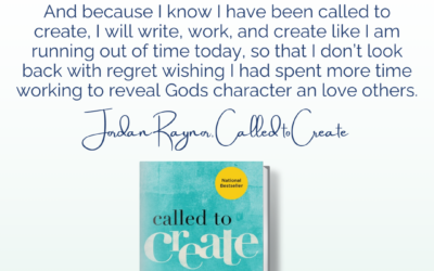 Episode 203: Answering the call with Called to Create by Jordan Raynor