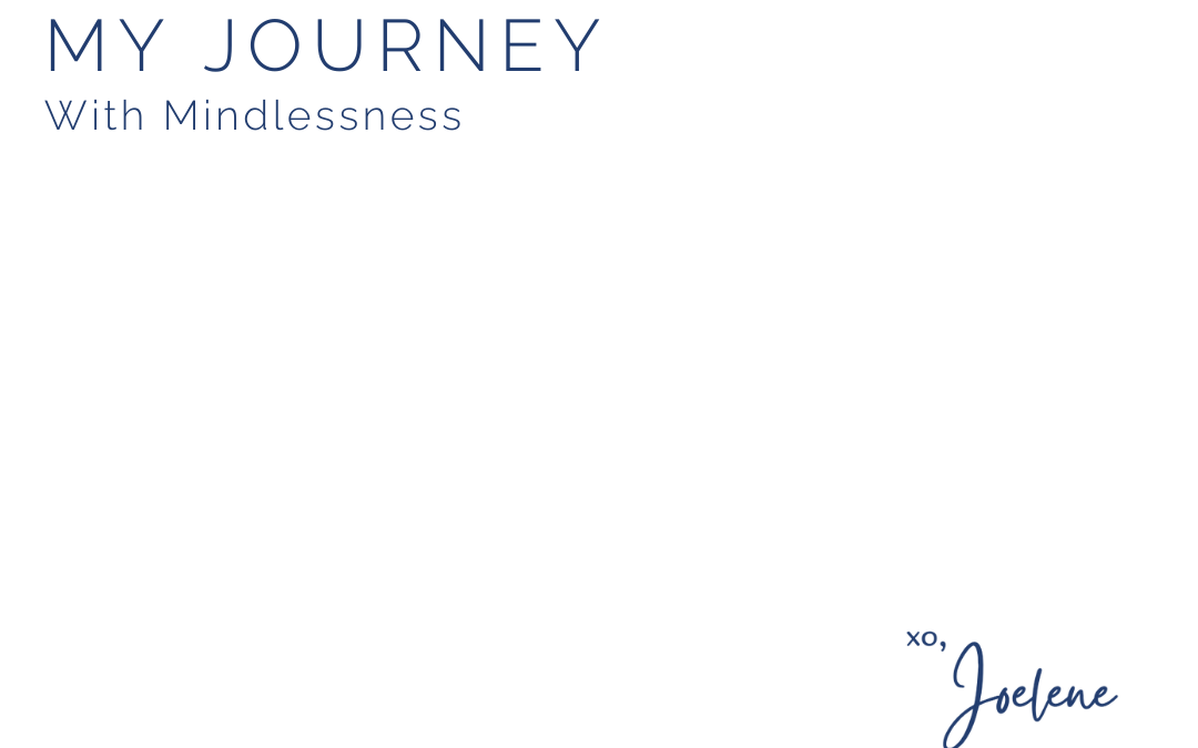 My Journey with Mindlessness